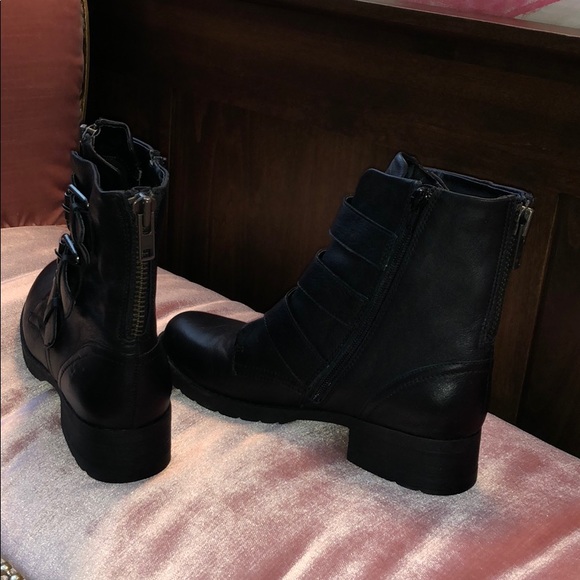 Aldo Travara Black Leather Boot Size 7. - Picture 4 of 8